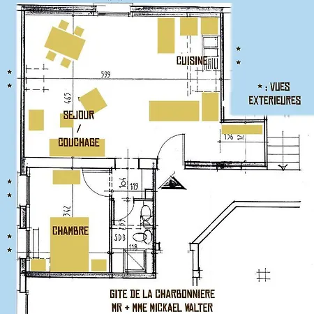 Apartment La Charbonniere Bellefosse